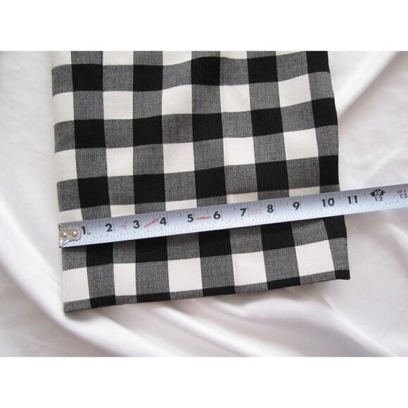 Women's 1901 Nordstrom Checkered Polyester/Rayon Pants Size 8 (WP129) - Picture 8 of 8